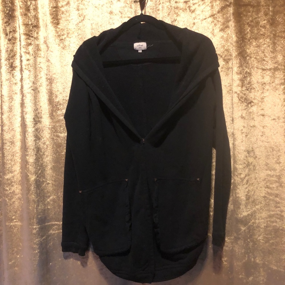 Wilfred cowl neck sweater coat Small